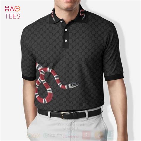 Gucci snake polo t shirt